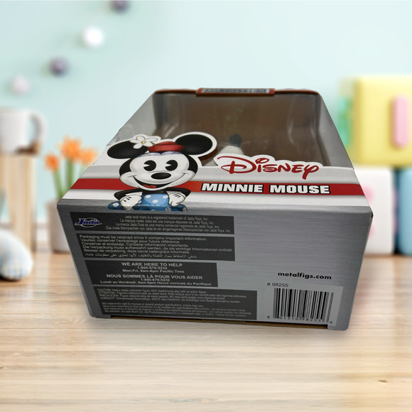 Disney Metalfigs Minnie Mouse 4" Die-Cast Collector Figure Classic Toy Gift - Picture 3 of 9